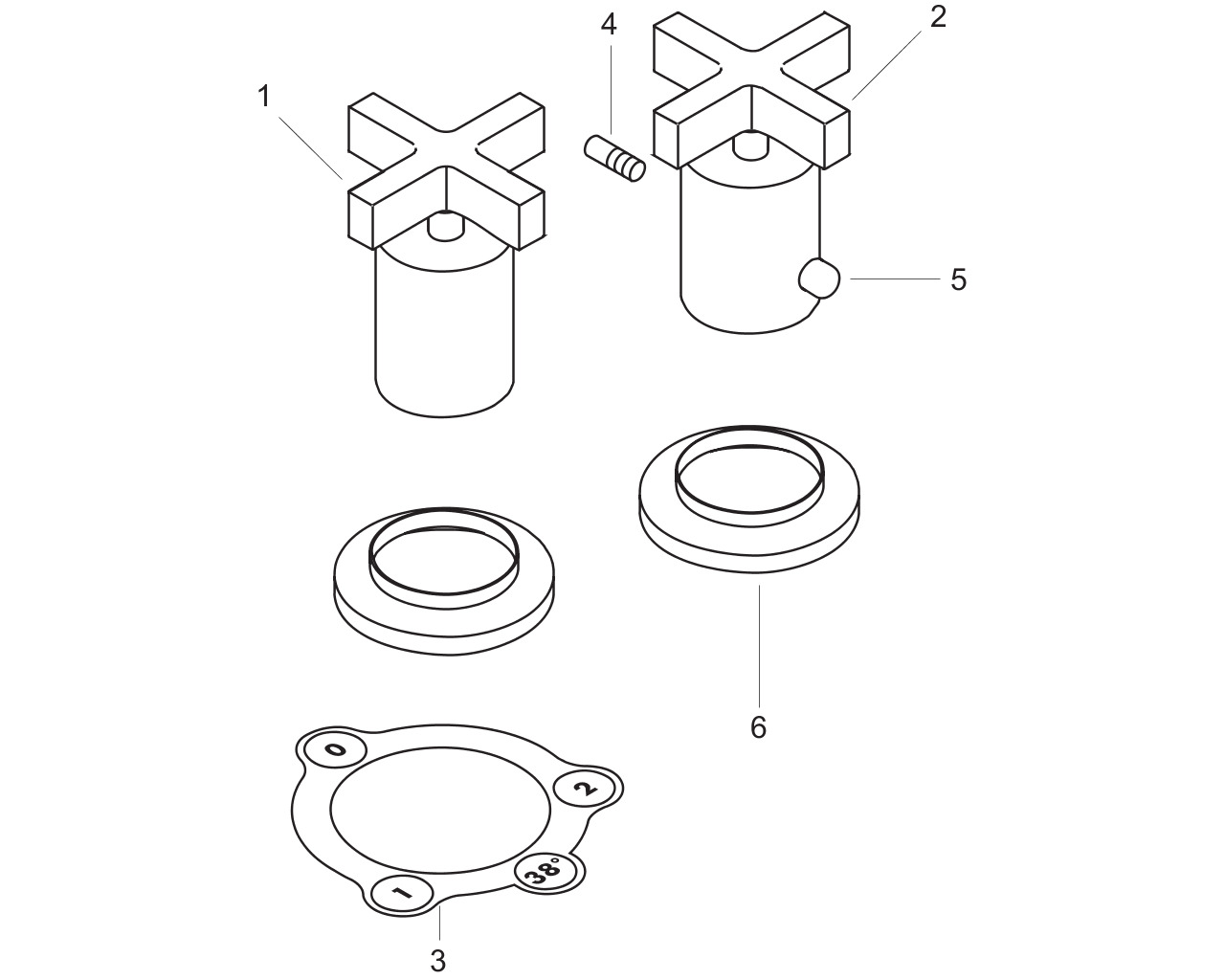 hg.axor citterio kl.set 2-gr.badtherm.kr.grepen 39480000 chroom afbeelding 1