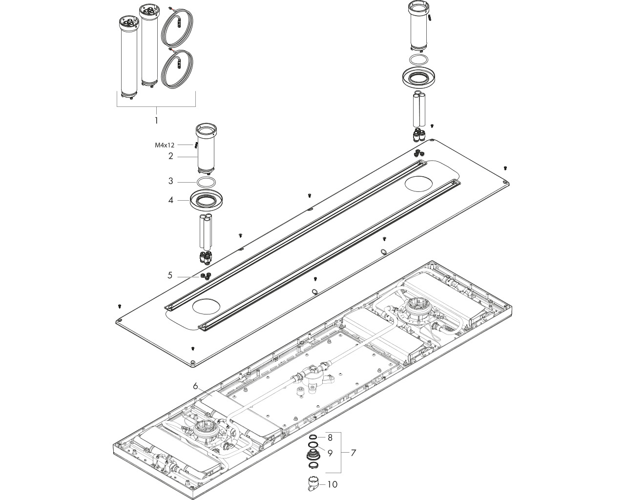 ax showerheaven 1200 4jet zonder licht afbeelding 1