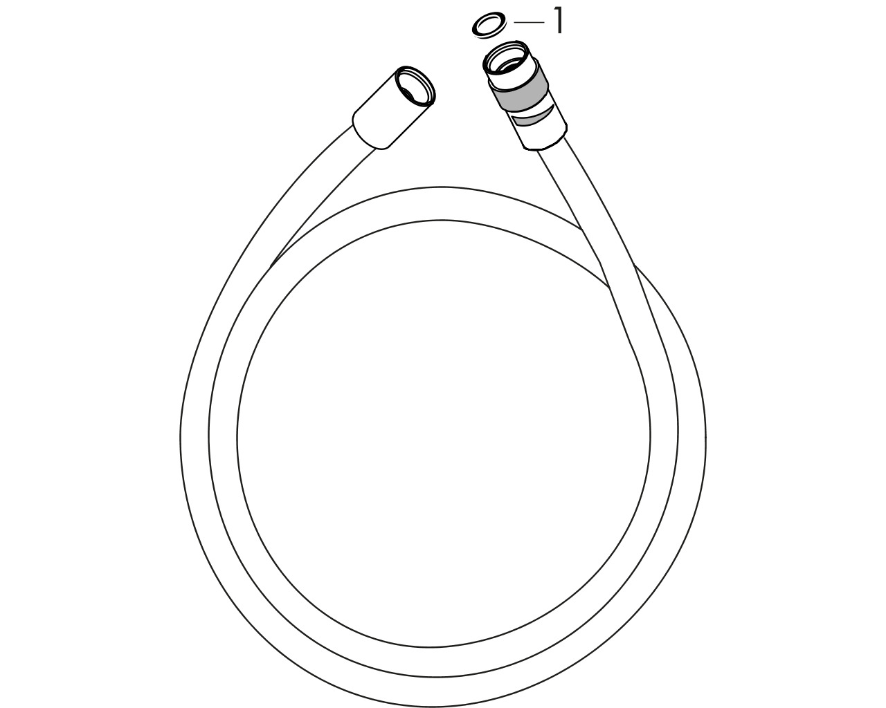 hg isiflex 1600mm +volumeregulering ch afbeelding 1