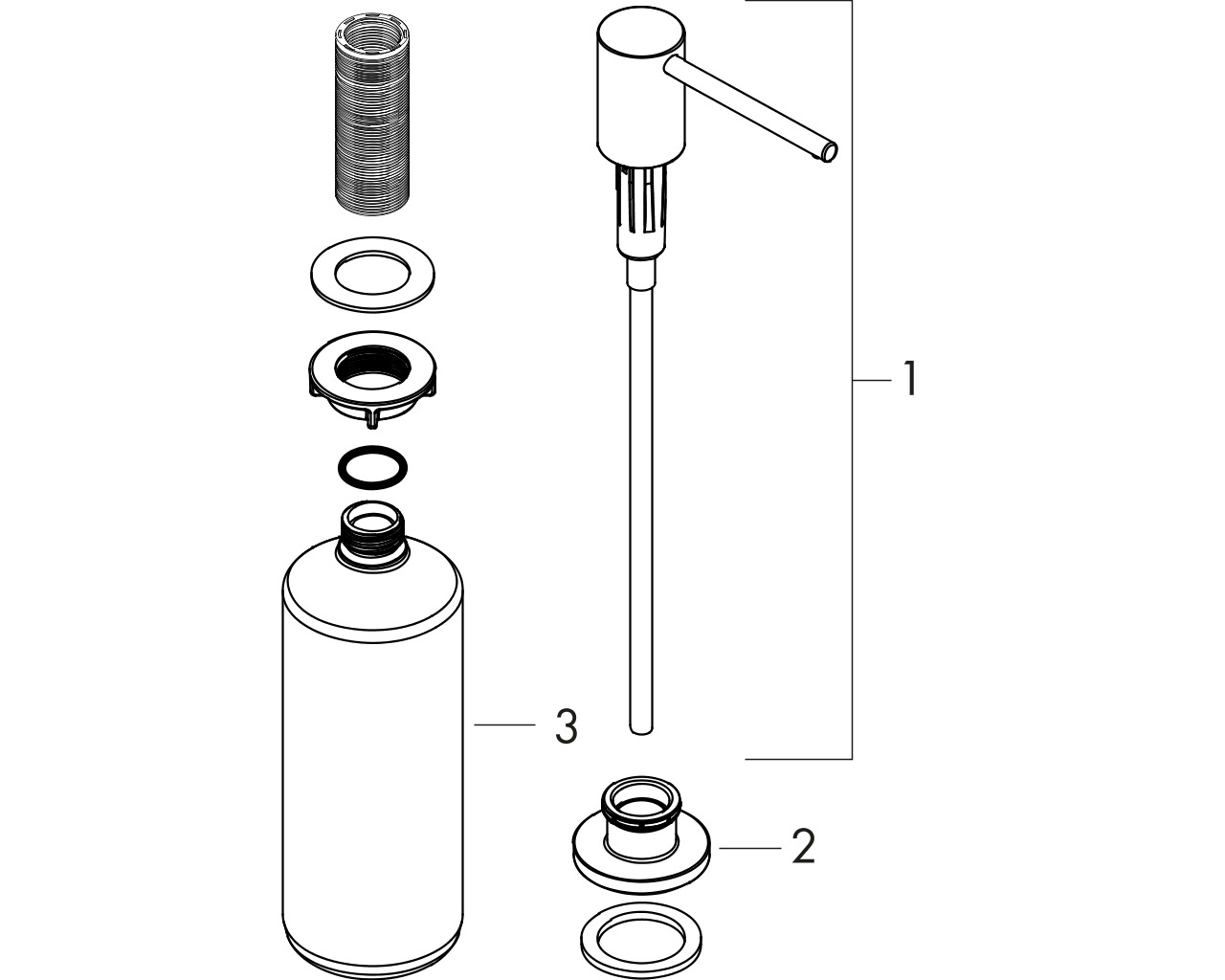 hg a41 lotiondispenser chroom afbeelding 1