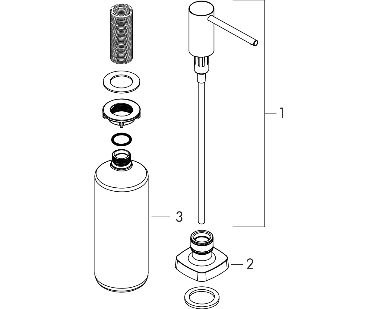 hg a71 lotiondispenser chroom afbeelding 1