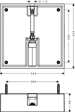 hg rd e 400 inbdeel 1jet hd plafond afbeelding 2