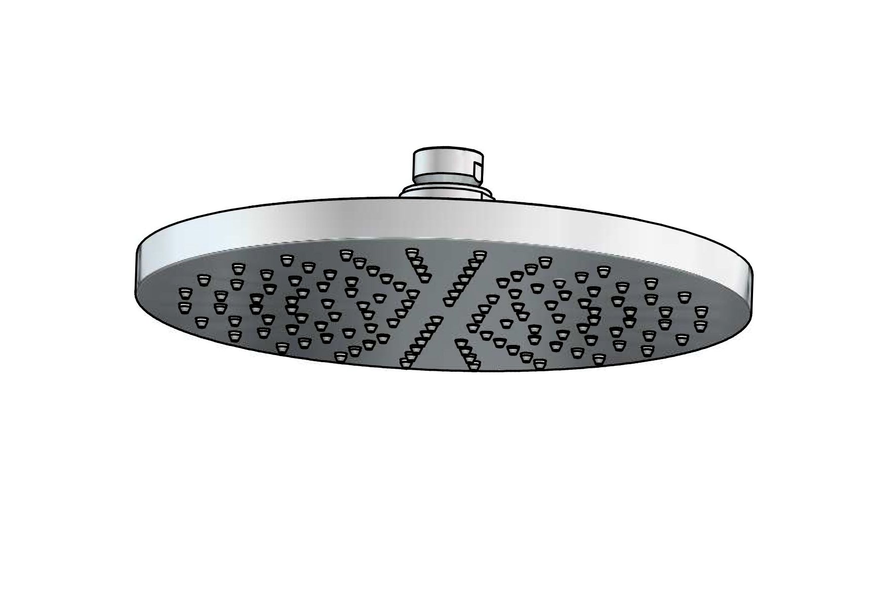 Hotbath rond 200 mm afbeelding 2