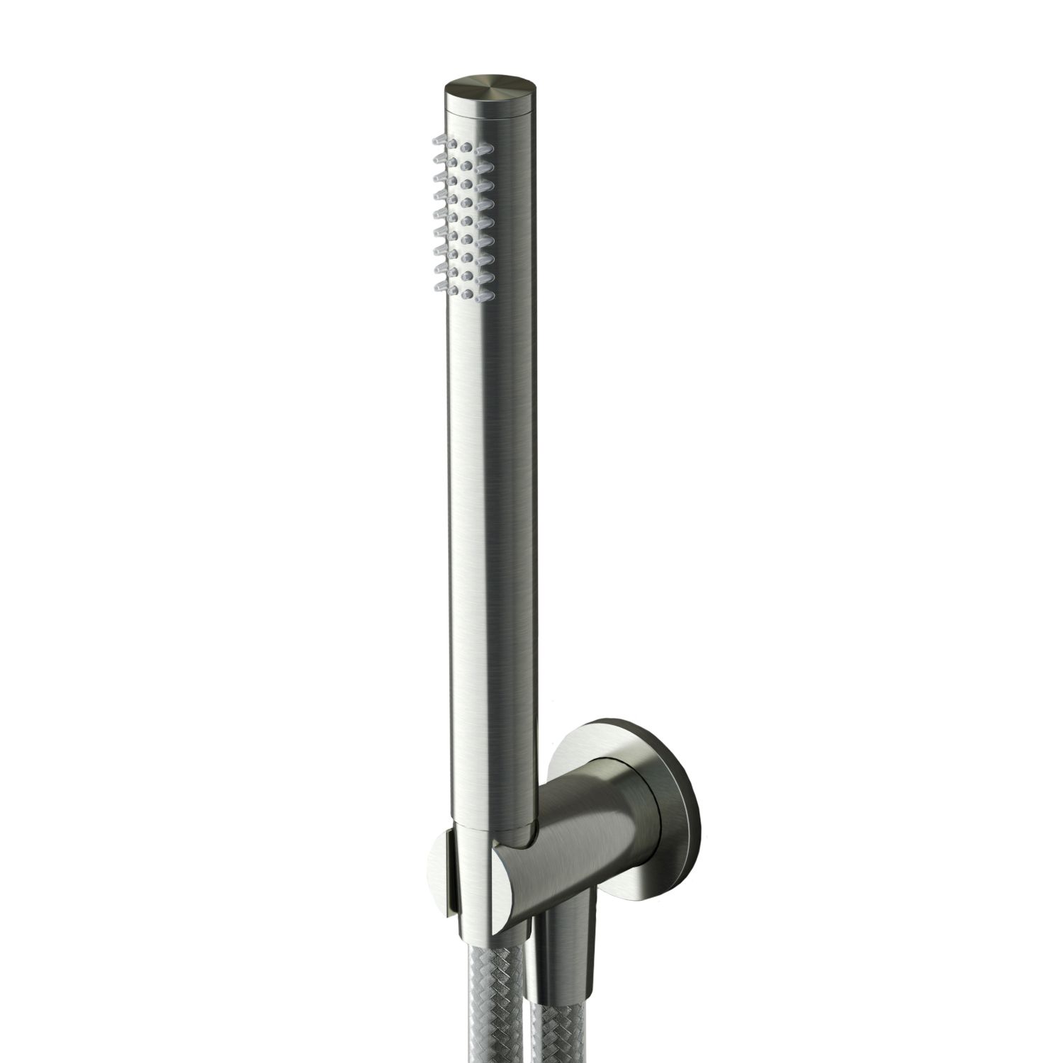 Hotbath wandsteun uitlaat met gewapende doucheslang 15 mtr en handdouche (ar350) afbeelding 1