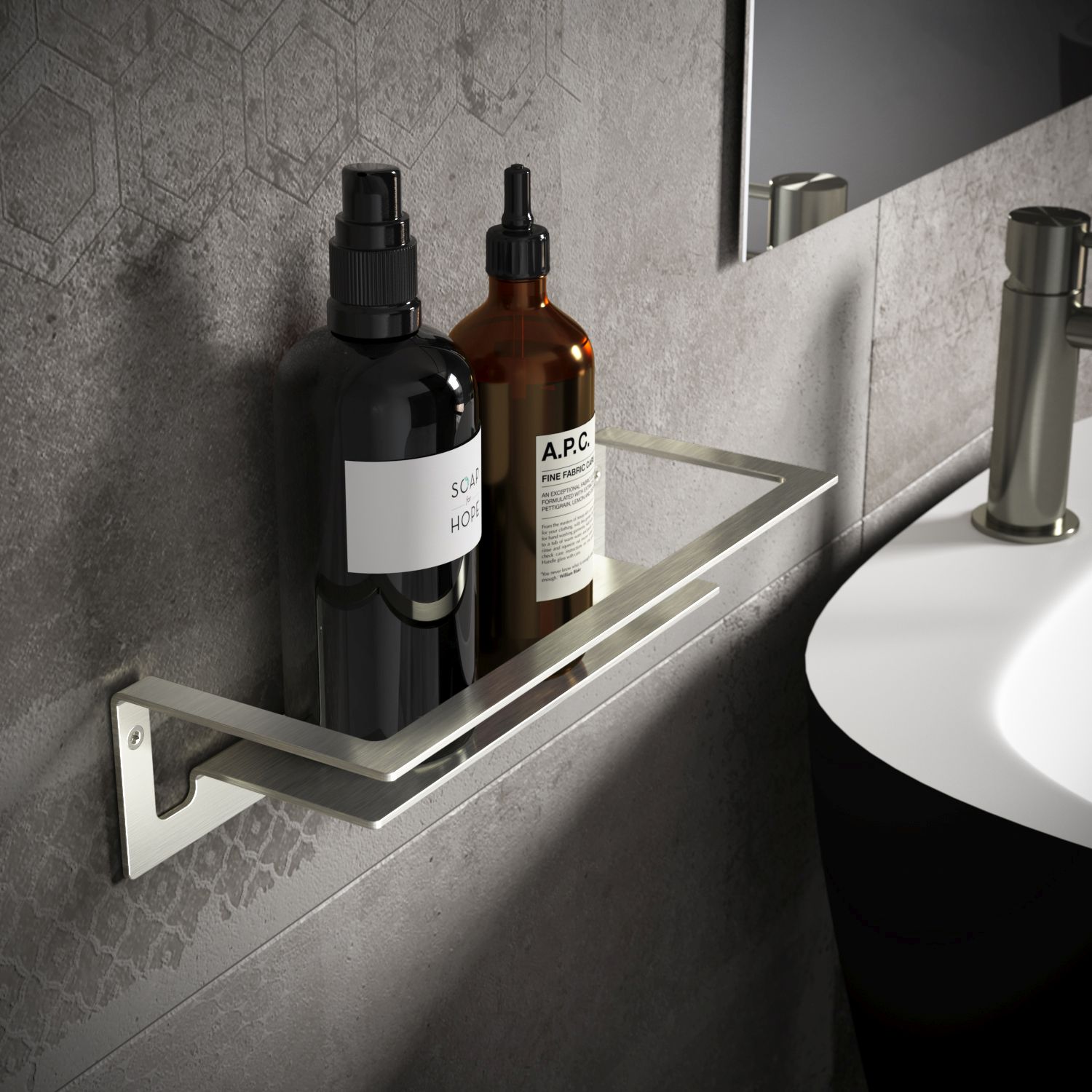 Hotbath design douchekorf recht