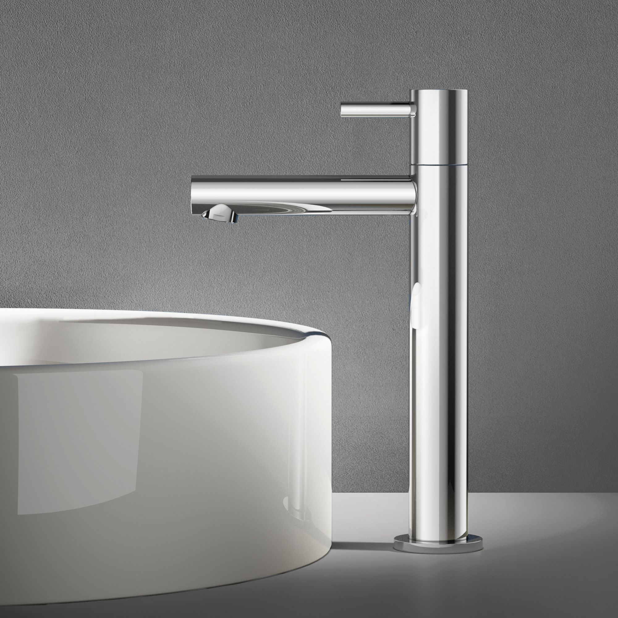 Hotbath dude eh001 fonteinkraan hoog model chroom afbeelding 7