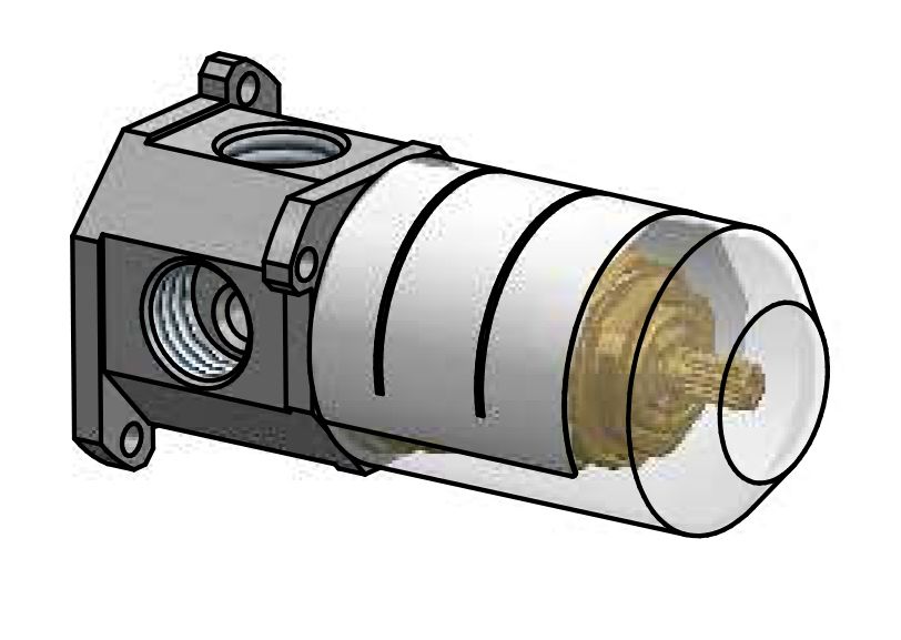 Hotbath cobber inbouwdeel 011 afbeelding 1