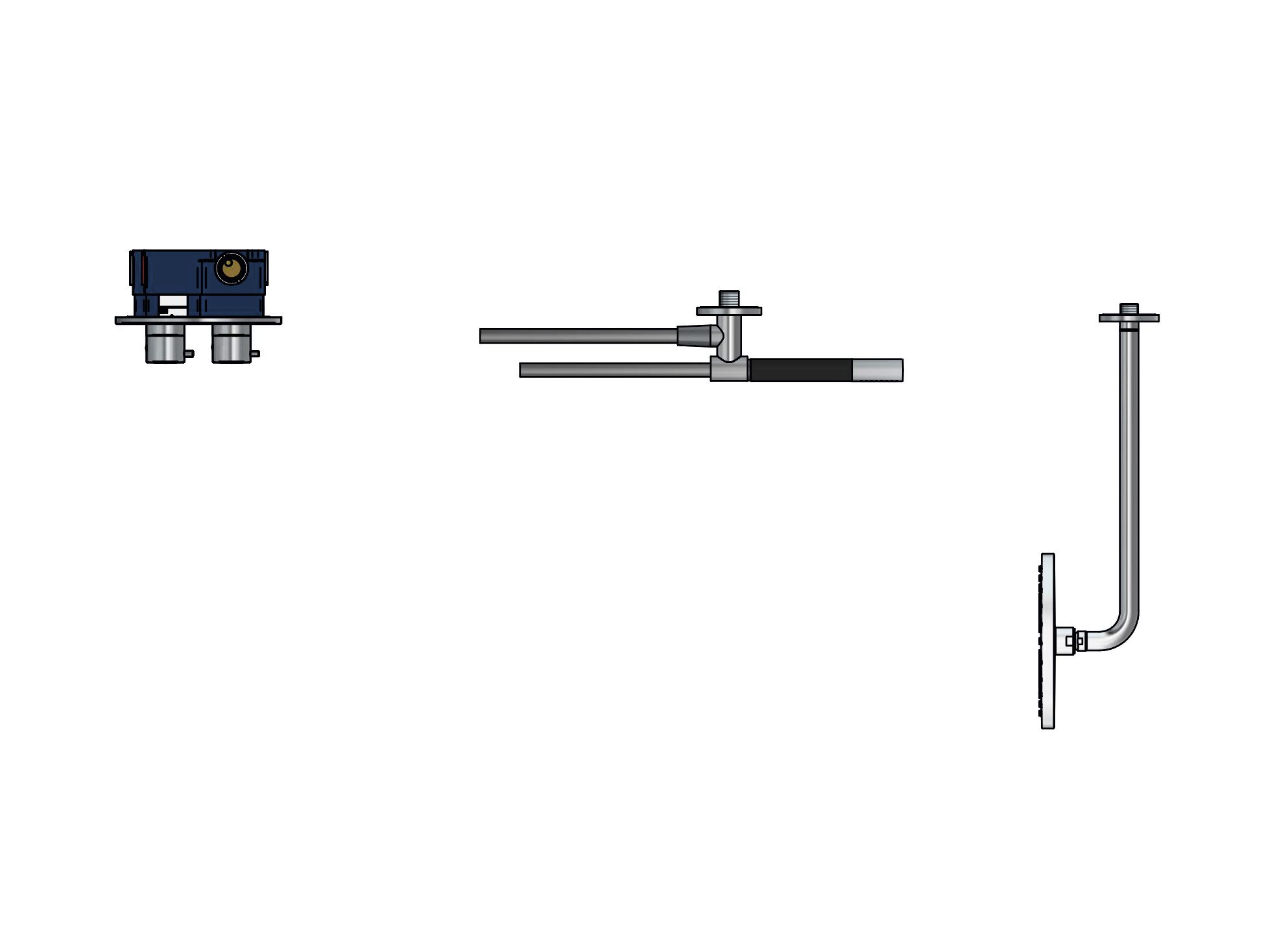 Hotbath complete thermostatische douche inbouwset cobber met 2-weg-stop-omstel afbeelding 1
