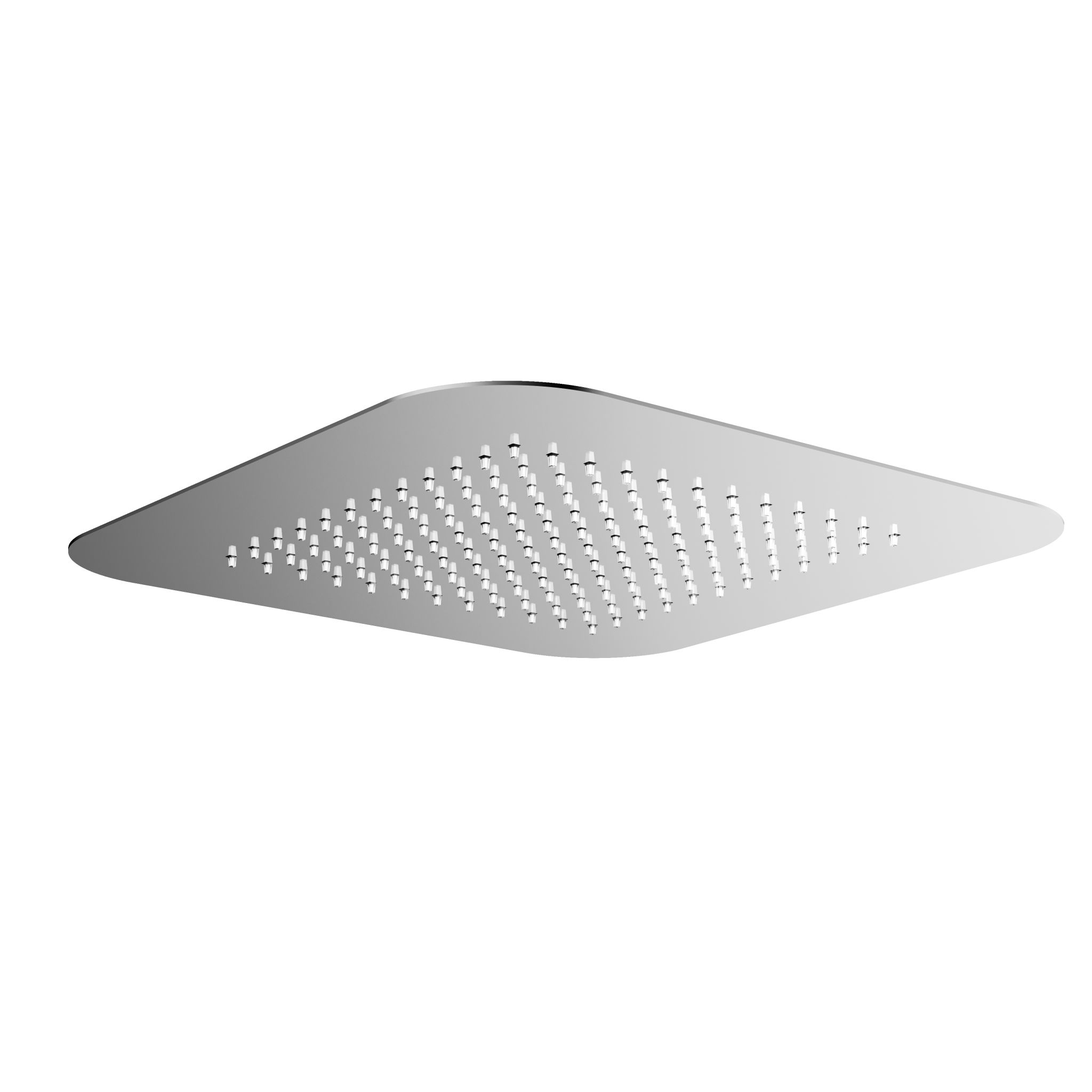 Hotbath inbouw hoofddouche 42x42 cm m147cr afbeelding 1