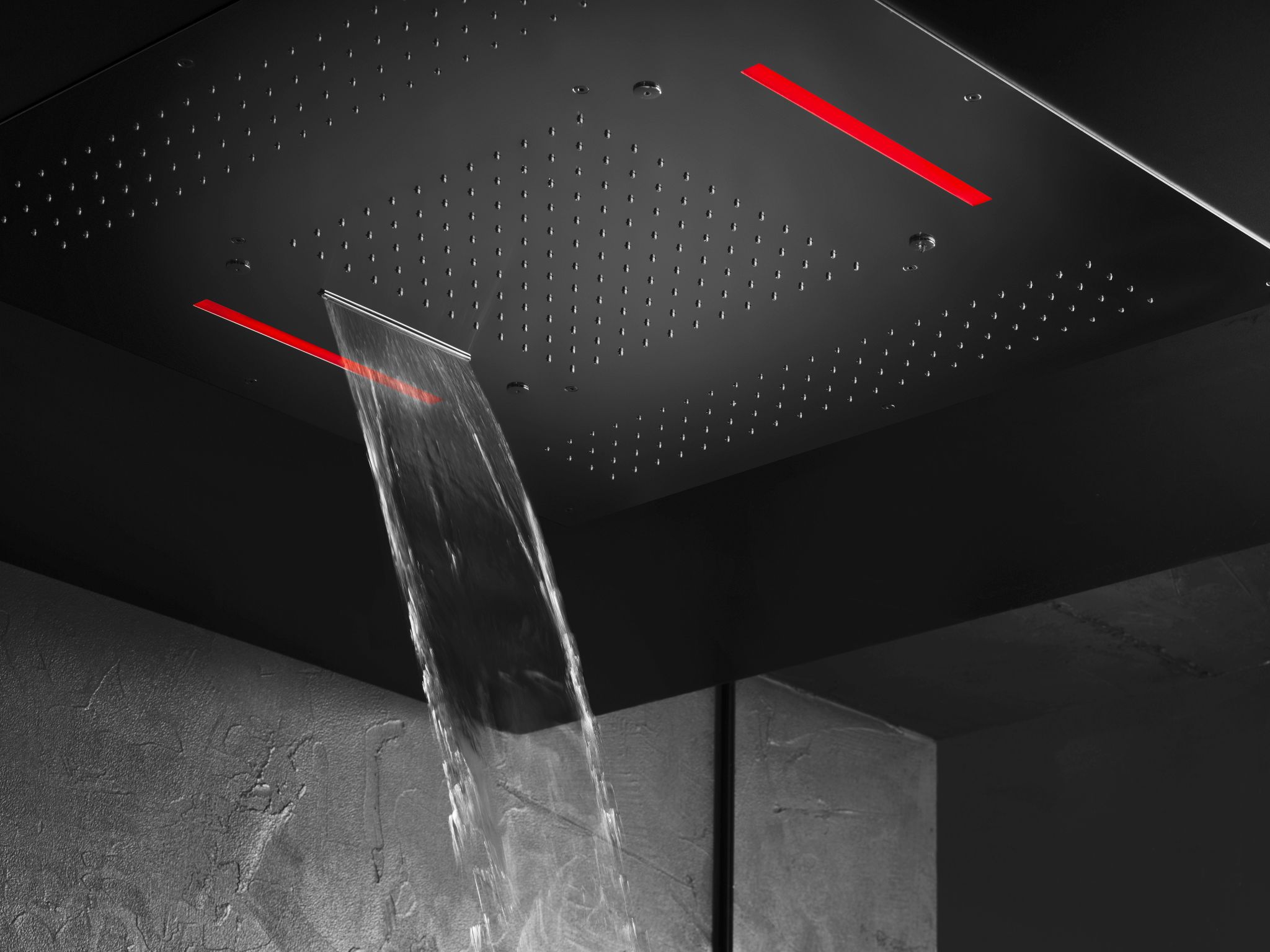 Hotbath mate hoofddouche 95 x 95 m173cr led afbeelding 7
