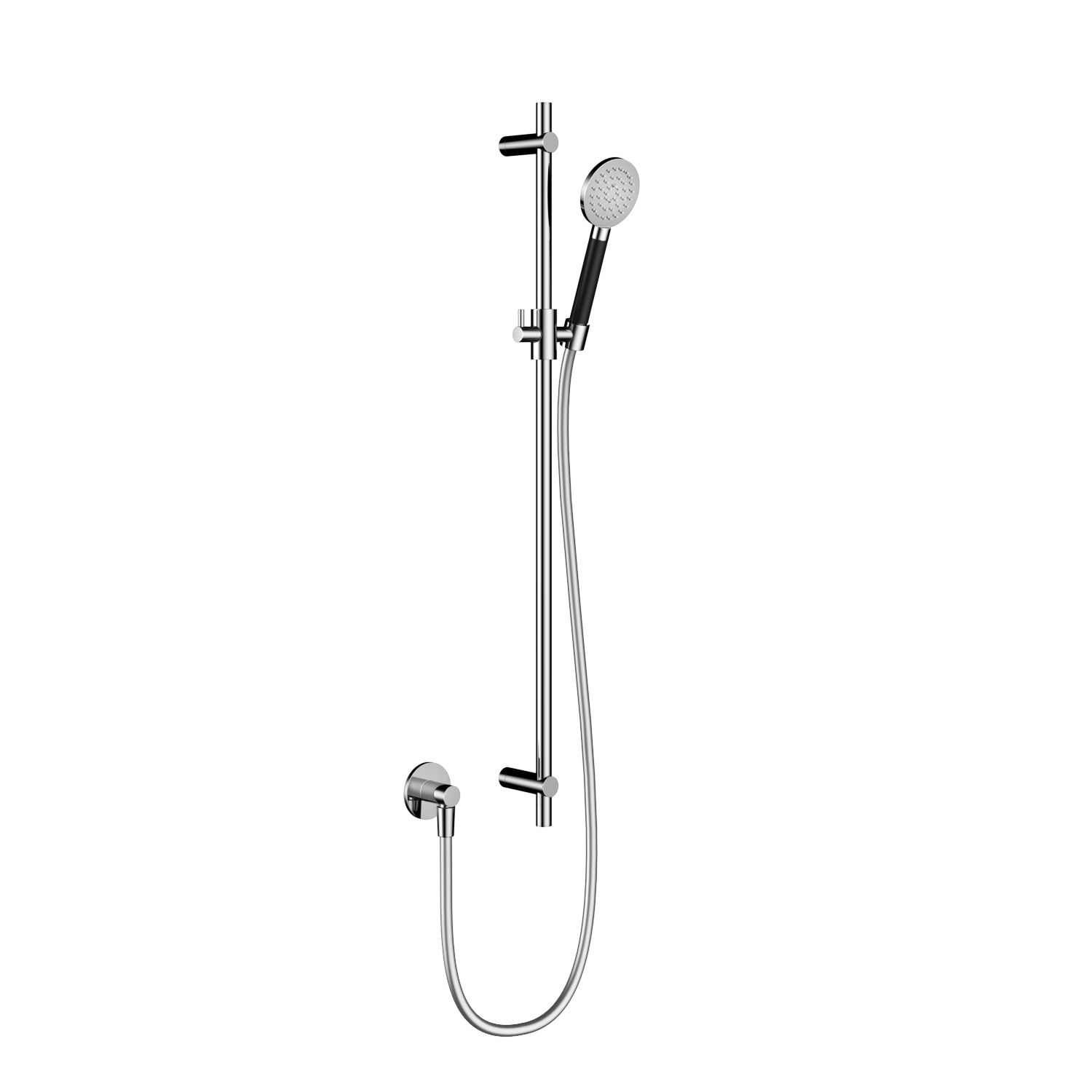 Hotbath glijstang 90 cm met wandaansluitbocht doucheslang 15 mtr en handdouche afbeelding 1