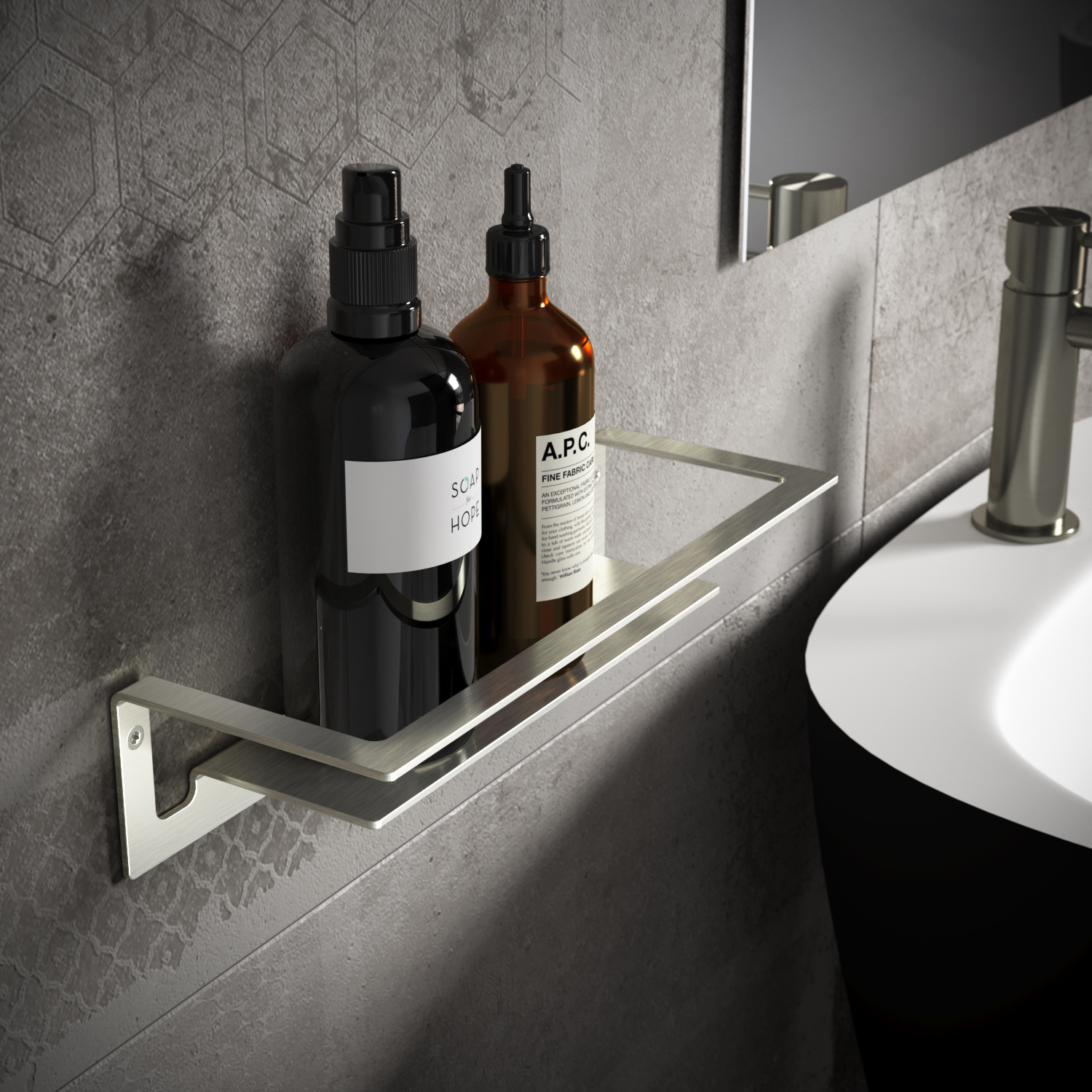 Hotbath design douchekorf recht