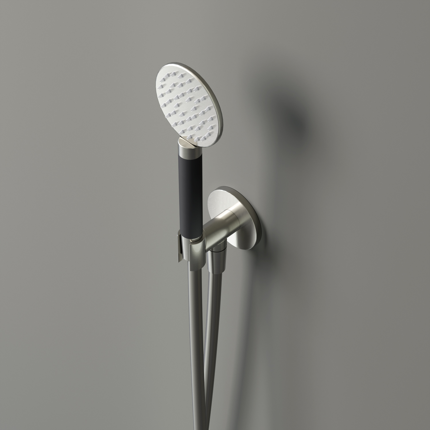 Hotbath handdouche met wandsteun + uitlaat en doucheslang 15 mtr M442BB afbeelding 1