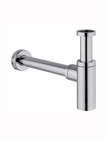 Hotbath cobber wast syfon aged brass