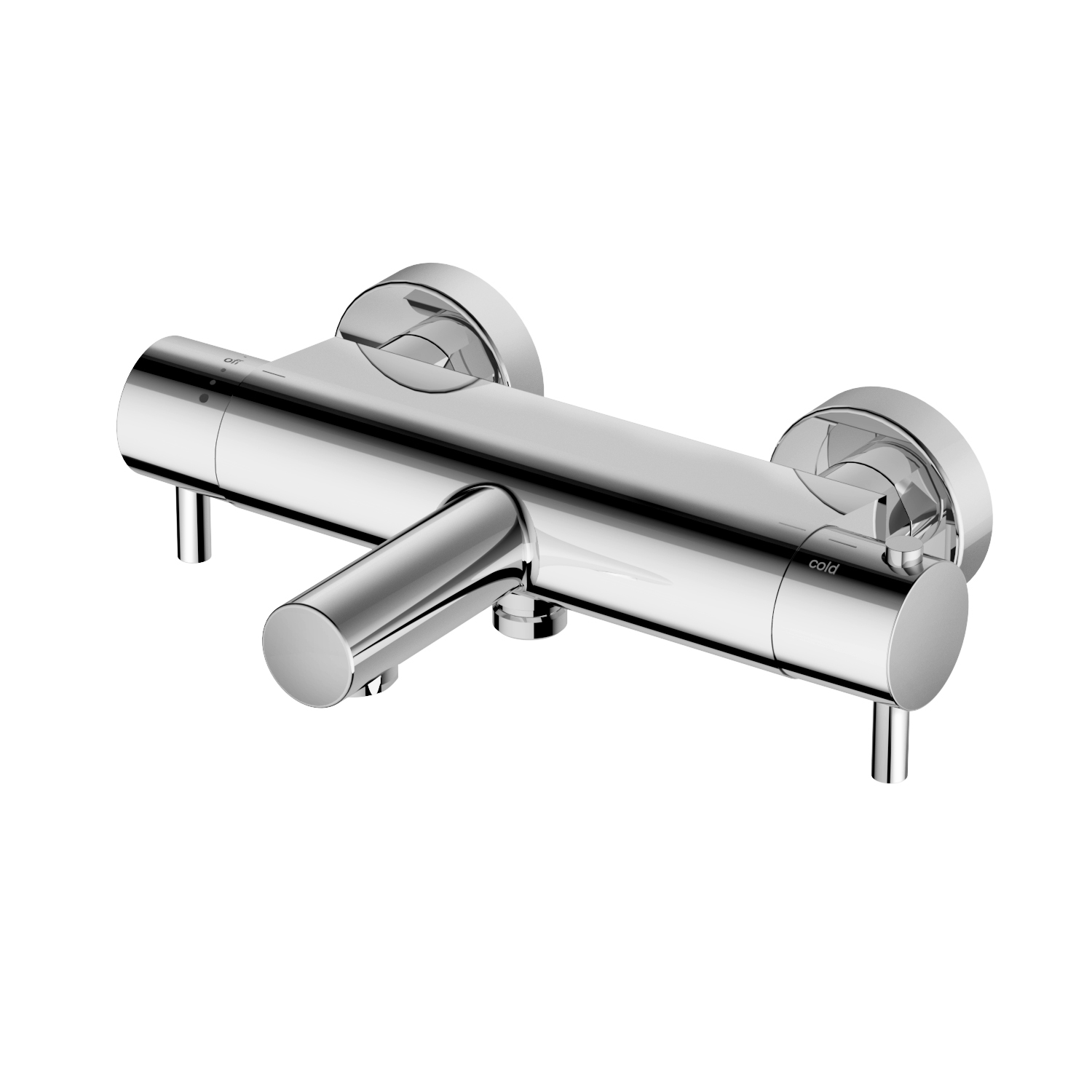 Hotbath buddy 022 thermostat.badmengkr.m.uitloop geborsteld nikkel