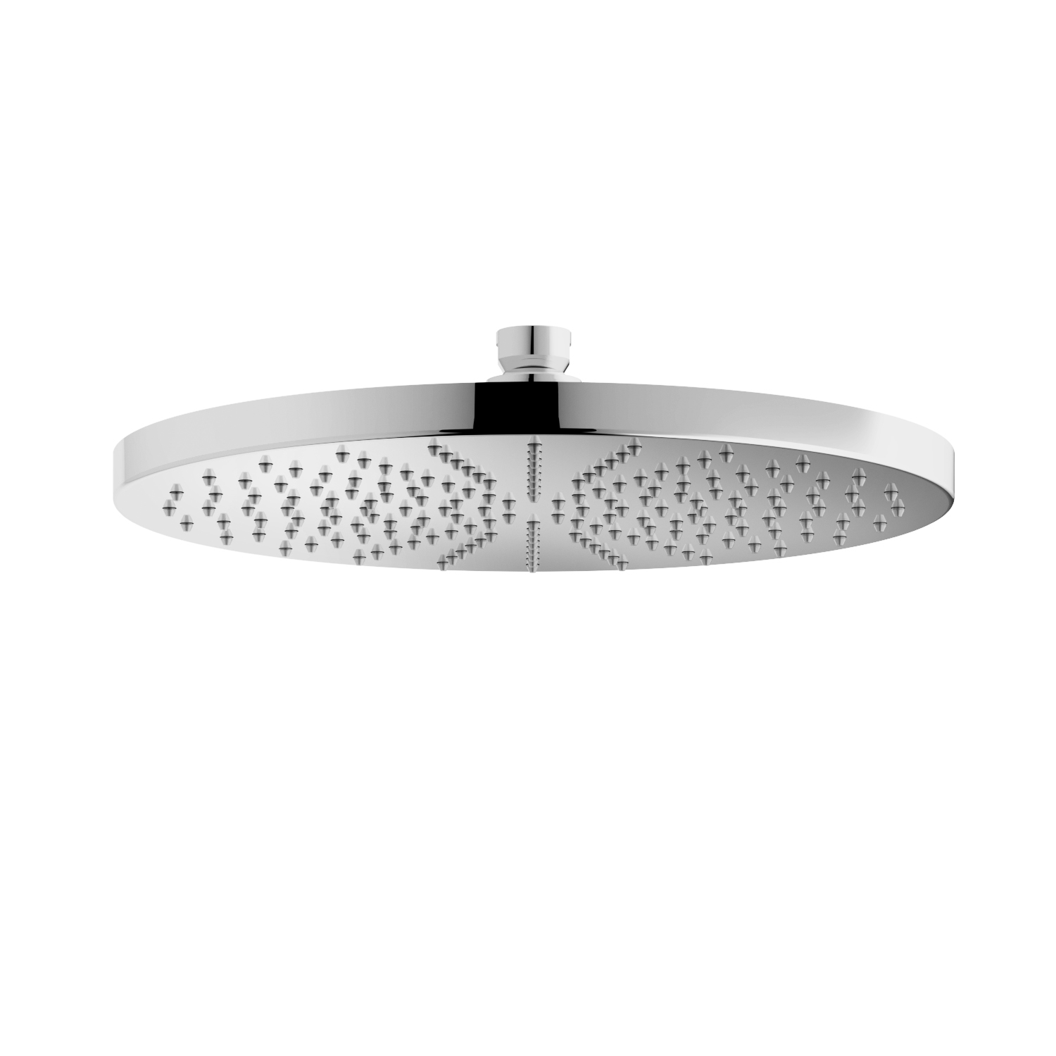 Hotbath m105 hoofddouche rond 250mm geborsteld nikkel  ecoair system