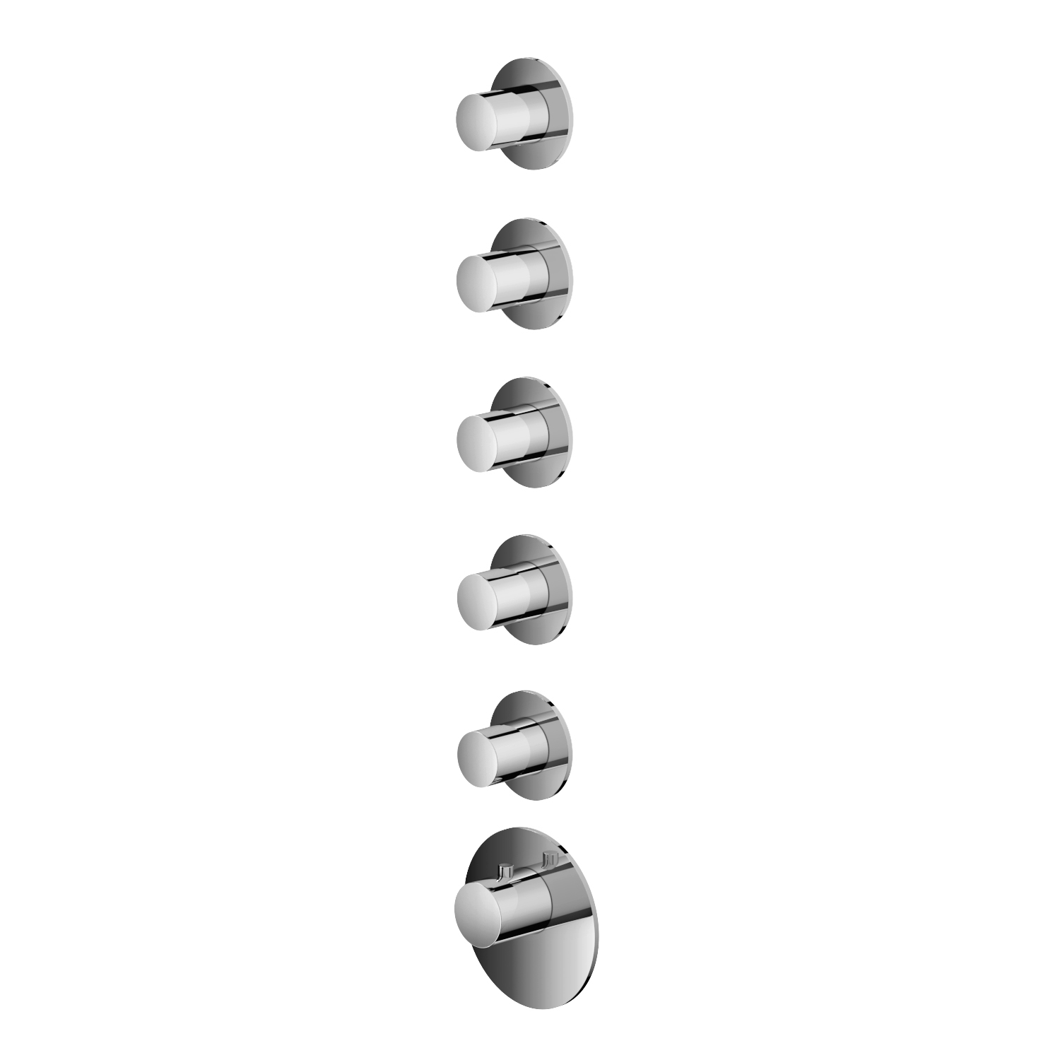 Hotbath mate high flow ext 5st kr rond afbeelding 2