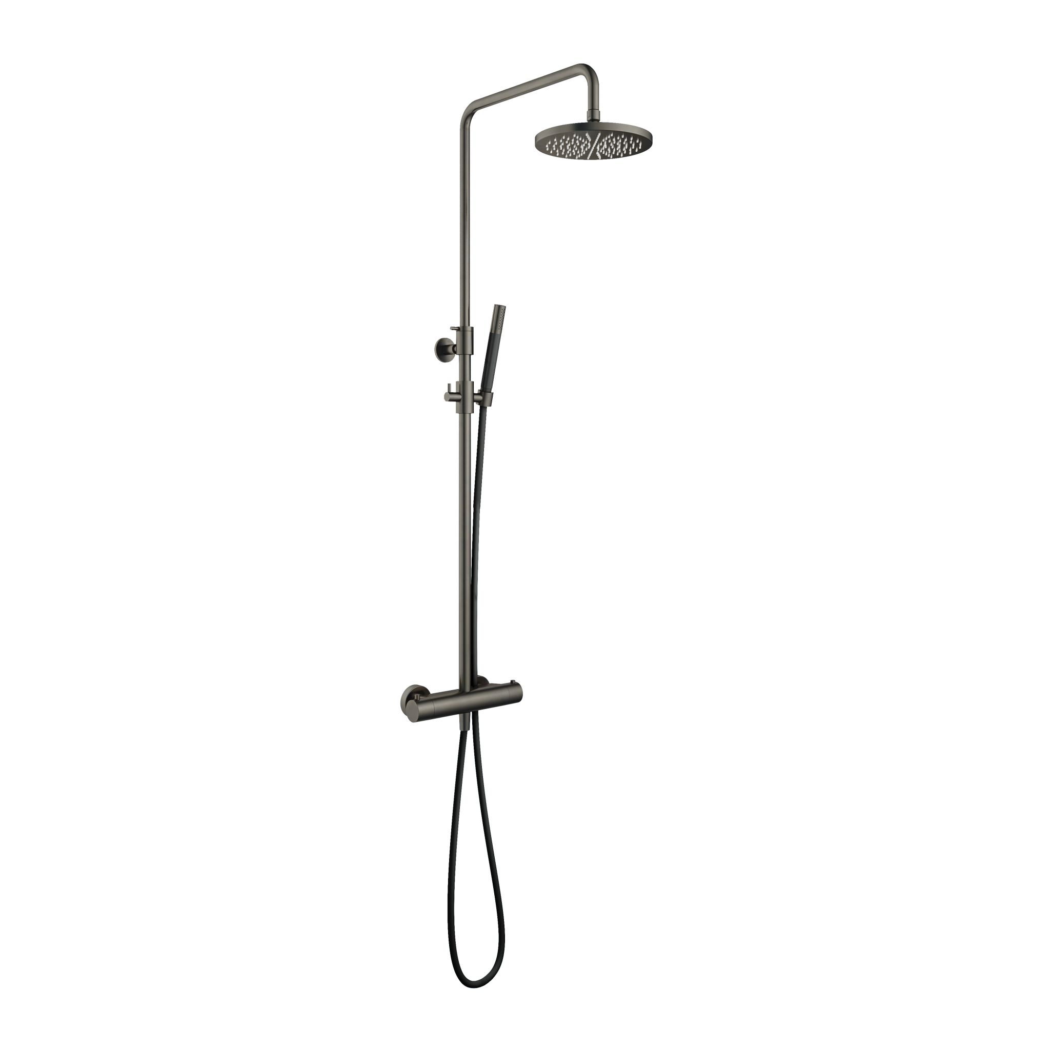Hotbath cobber stortdoucheset aged iron afbeelding 1
