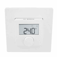 Nefit Bosch kamerthermostaat CR11 modulerend 2 draads 7738112965