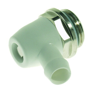 simplex aftapper standaard draaibaar 1/2 (wit)