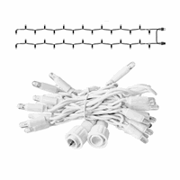 LED string PS230 1.5M 2x15 witte LEDs 3000K WW snoer wit