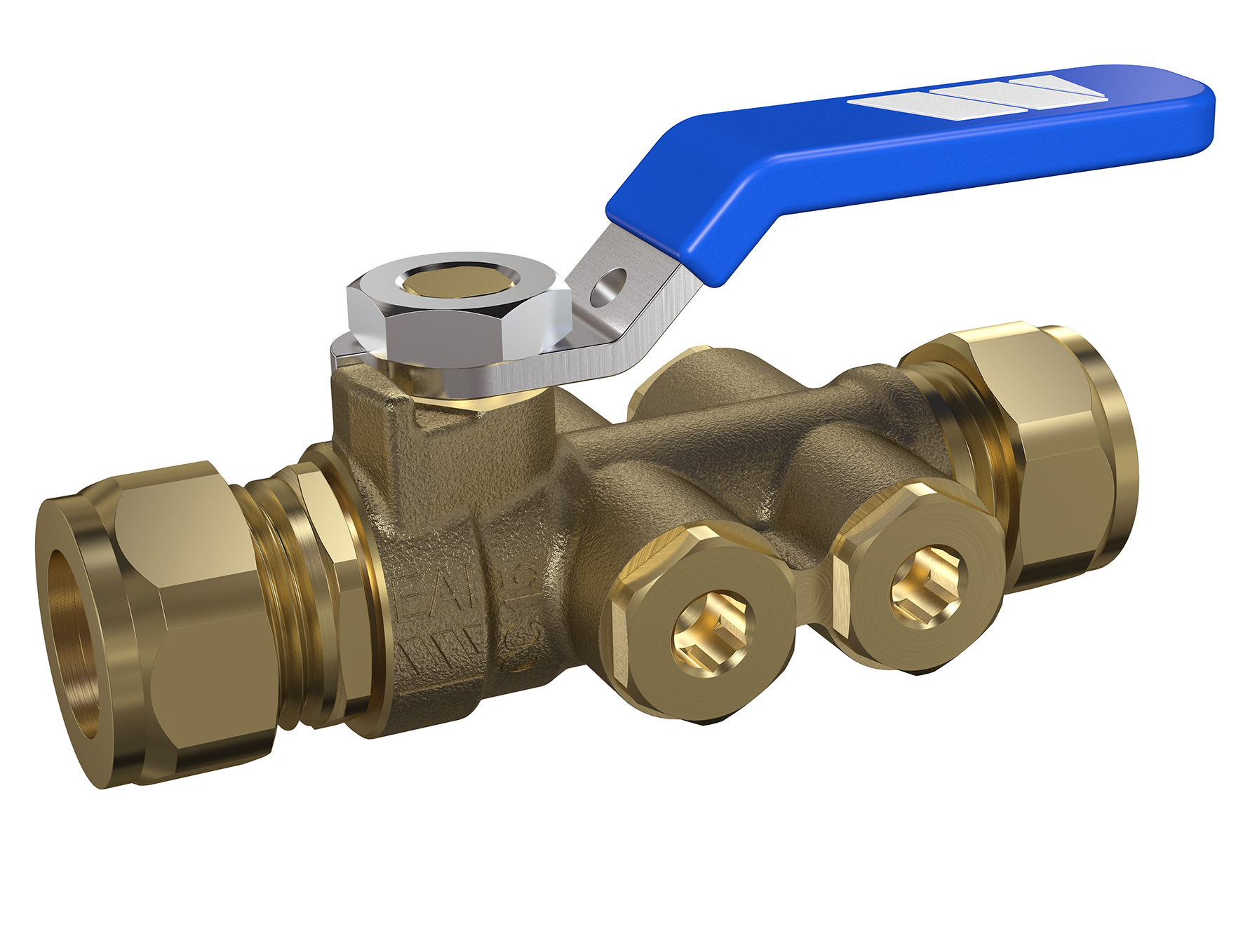 Watts Terugstroombeveiliging TBE-EA aftap met hendel 22mm knel