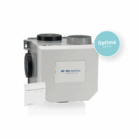 ITHO Daalderop CVE-S Optima woonhuisventilator Ø125mm kunststof 3-standen EC-motor