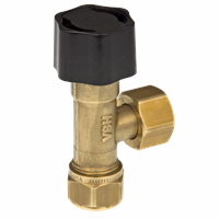 Vsh hoekstopkraan voor reservoir g3/8x12 afbeelding 2