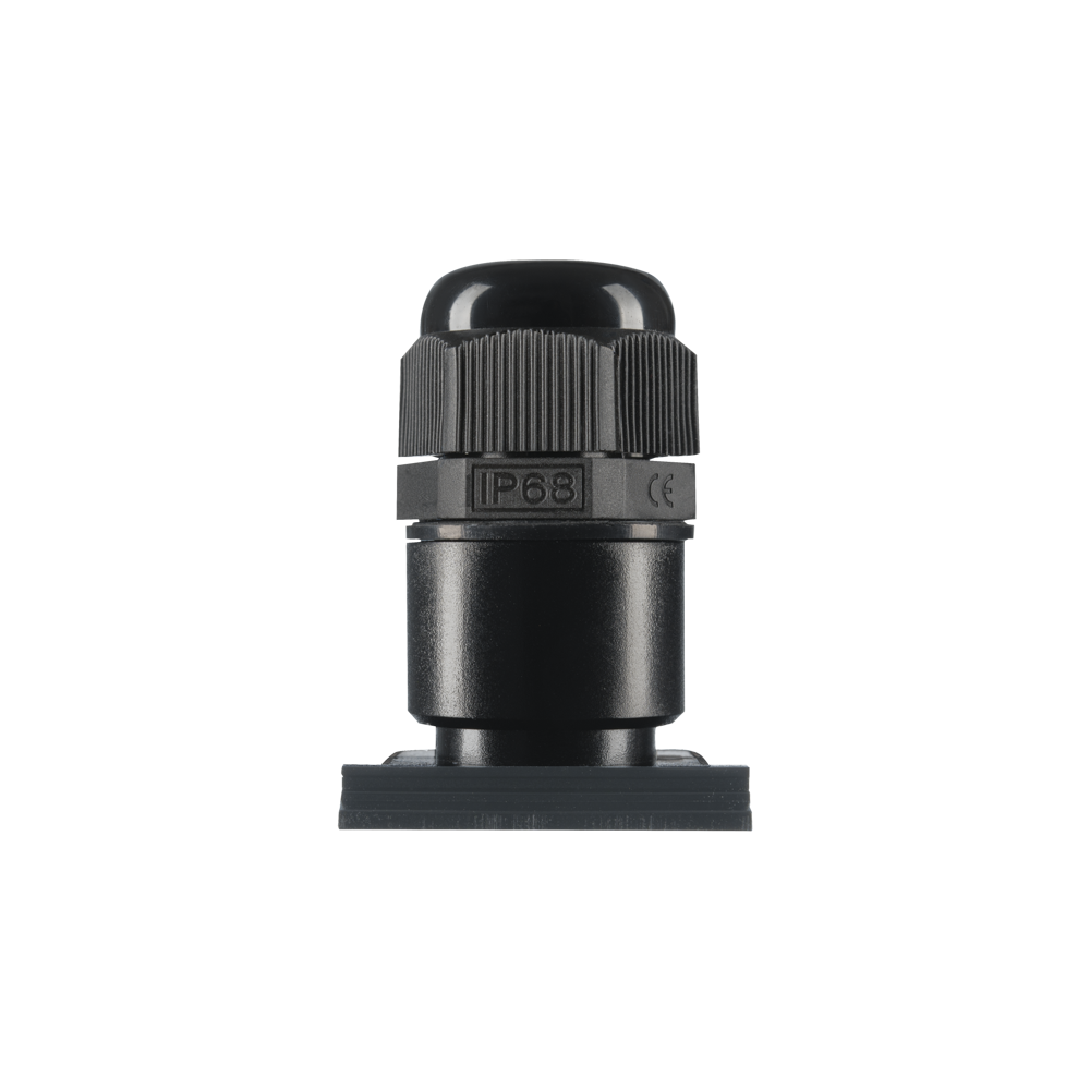 ION Invoerstuk M20 met Wartel doorlaat 7-12 mm Zwart afbeelding 1