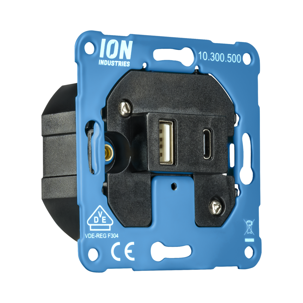 ION Aansluitdoos Charger USB A + USB C afbeelding 3