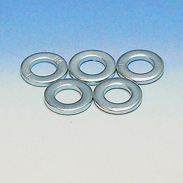 Sluitring M5 ø: 10mm gatdiameter: 5,3mm staal C45 1mm EVZ afbeelding 2