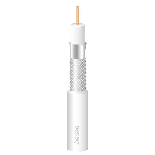 BEDEA TELASS 100 WIT ECA COAXKABEL 75 OHM WT R100