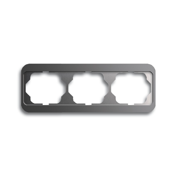 Busch-Jaeger afdekraam 3-voudig platin (2CKA001754A1637) afbeelding 2