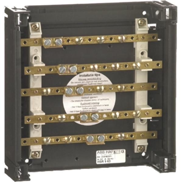 ABB HAF HSR1-63 RAIL KAST afbeelding 2