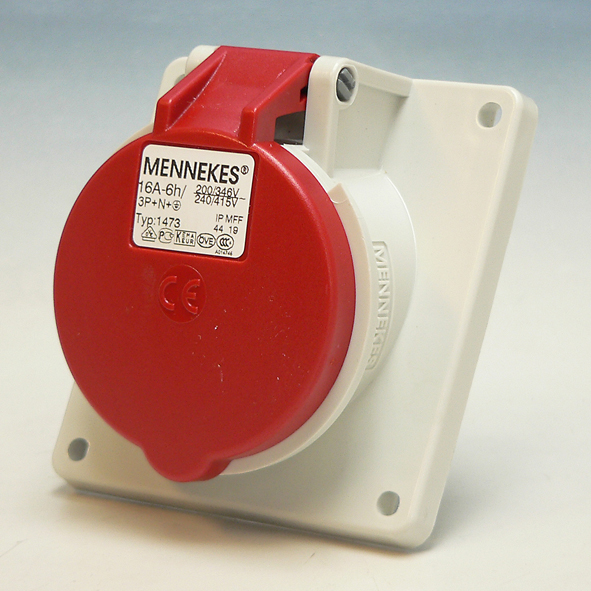 MENNEKES CEE 1473 WCD 16A 5P INB 400V G4 afbeelding 2