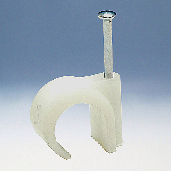 Spijkerclip 16-19mm staal 40mm transparant