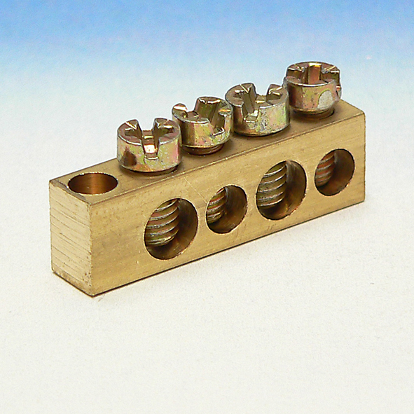 Hager Aansluitklem zonder sokkel N/PE 2x16mm² + 2x10mm² K140