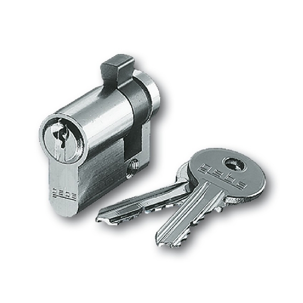 Euro-halfcylinderslot +3 sleutels 0520 PZ-VS