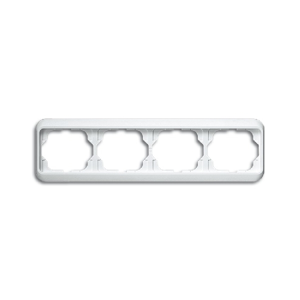 Busch-Jaeger afdekraam 4-voudig studiowit (2CKA001754A2908) afbeelding 2