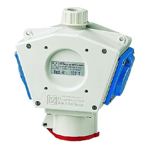 MENNEKES CEE 92915 DELTA BOX 1XCEE5P/16 2XWCD RA afbeelding 2