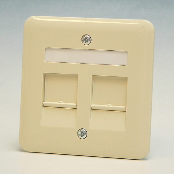 PEHA 80.610 MJ2 NA W AFDEKPLT TBV 2V MODULAIRE WCD afbeelding 2