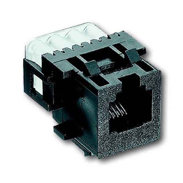 Modular jack RJ11 6P Cat3 AMP (216000-2) 0210 afbeelding 2