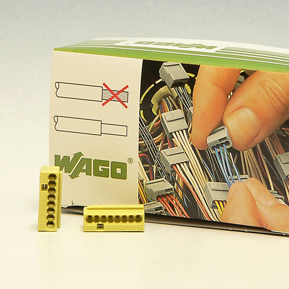 WAGO 243-508 LASKLEM 8V 0.6-0.8 GEEL