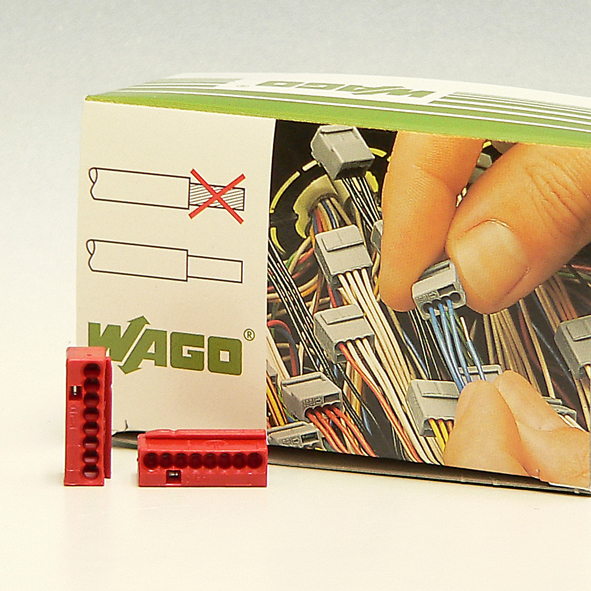 WAGO 243-808 LASKLEM 8V 0.6-0.8 ROOD afbeelding 2