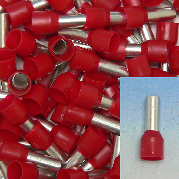 KLAUKE 476/12 ADEREINDHULS 10MM2 RD L=12 afbeelding 2