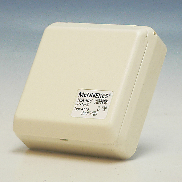 MENNEKES CEE 4115 WCD 16A 5P INB 400V G4 CEPEX W afbeelding 2