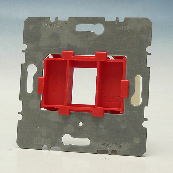 BERKER 454001 DRAAGFRAME TBV 1XMJ ROOD afbeelding 2