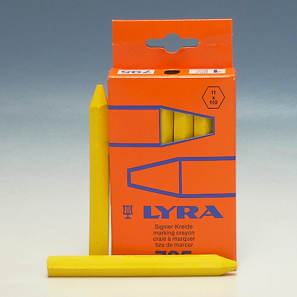 HAUPA 150015 G KRIJT GEEL DOOS 1=12ST afbeelding 2