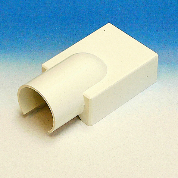 VM25 Verloopmof 19mm wit afbeelding 2