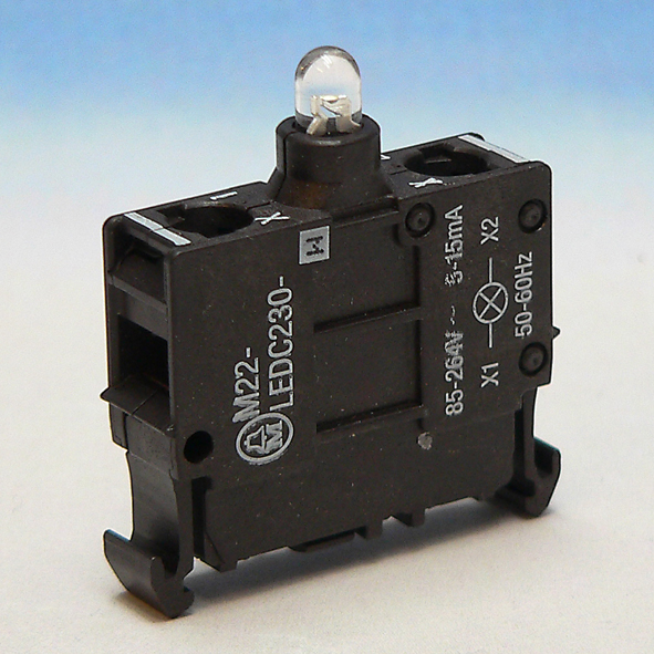EATON M22-LEDC230-W LED ELEMENT BODEMMONT WIT 230V afbeelding 2